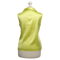 Chanel Sleeveless blouse in green