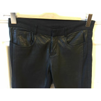 Helmut Lang Jeans Leather in Black