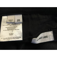 Helmut Lang Jeans in Pelle in Nero