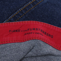 Diane Von Furstenberg Jeanskleid in Dunkelblau