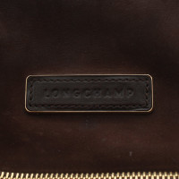 Longchamp Handtasche in Dunkelbraun