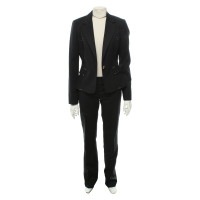 Versace Anzug aus Baumwolle in Schwarz