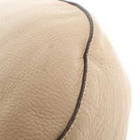 Abro Shoulder bag Leather in Beige