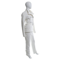Yves Saint Laurent Pantsuit en blanc