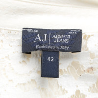 Armani Jeans Top in Cream