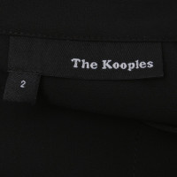 The Kooples Bluse mit Spitzen-Besatz