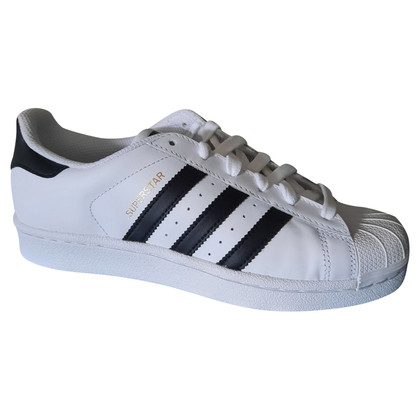 Adidas Chaussures de sport en Cuir en Blanc