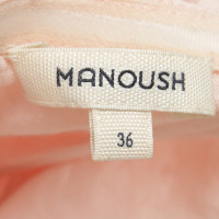 Manoush Volant Robe rose