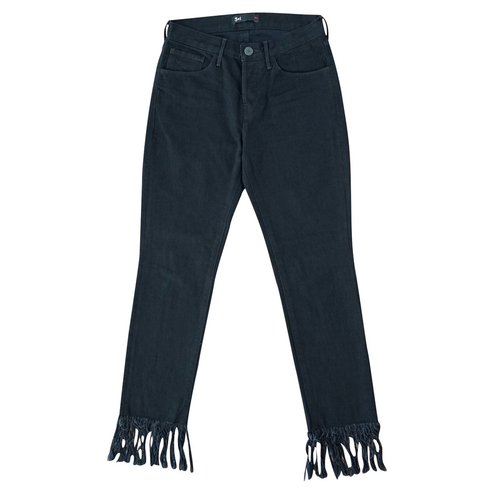 3x1 Jeans in Cotone in Nero