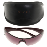 Gucci Monoshade zonnebril in rood