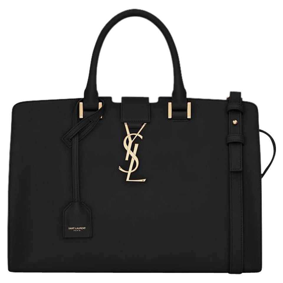 Yves Saint Laurent Handbag Leather in Black