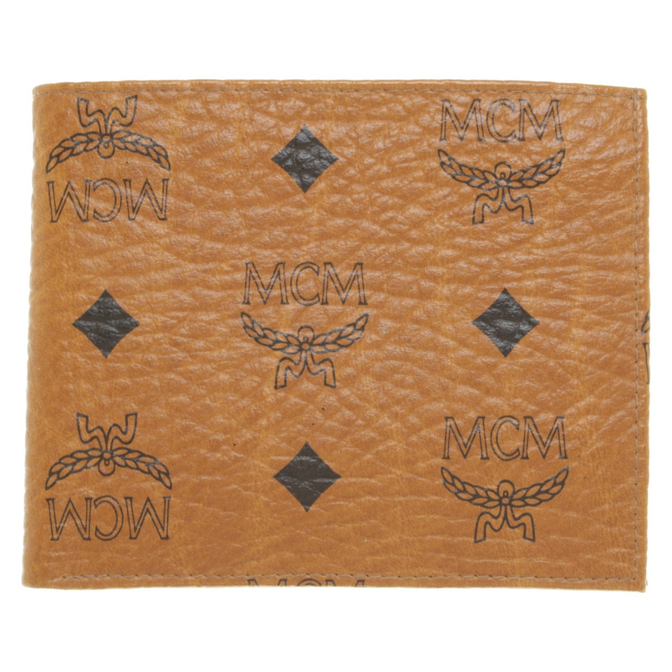 Mcm Wallet with Visetos pattern