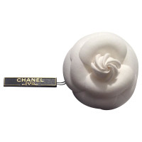 Chanel White brooch