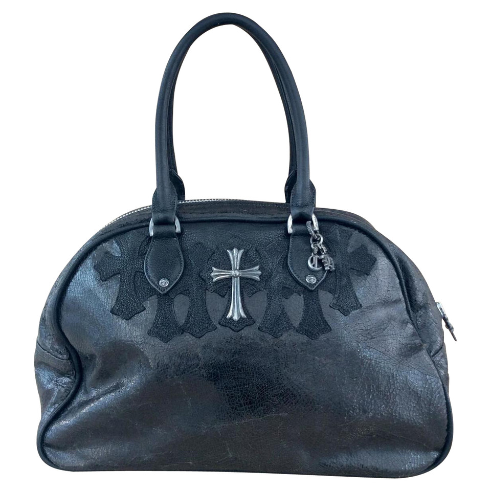 Chrome Hearts Shopper Leather in Black