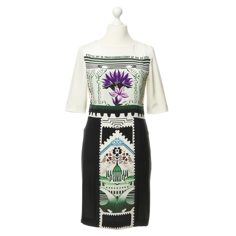 Mary Katrantzou Kleid mit Motiv-Druck