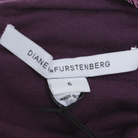Diane Von Furstenberg Lace dress in Bordeaux