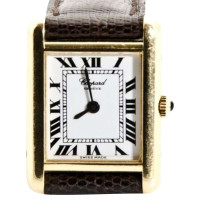 Chopard Armbanduhr aus Leder in Braun