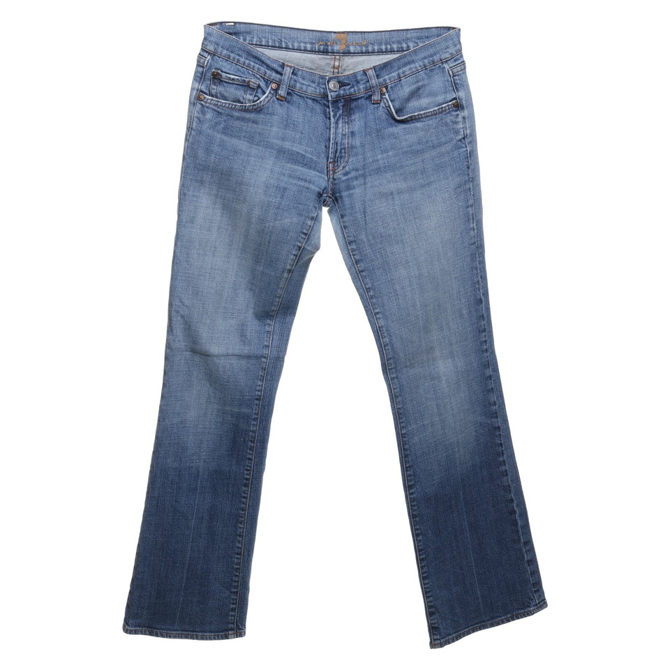 7 For All Mankind Jeans in Hellblau