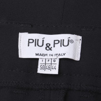 Piu & Piu trousers in black