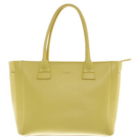 Furla geel Shopper