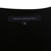 French Connection Jersey-Kleid in Schwarz