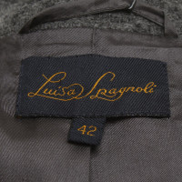 Andere merken Luisa Spagnoli - wollen jas in grijs
