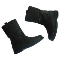 Max & Co Leather Boots in Black