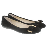 Michael Kors Suede ballerinas with bow tie application