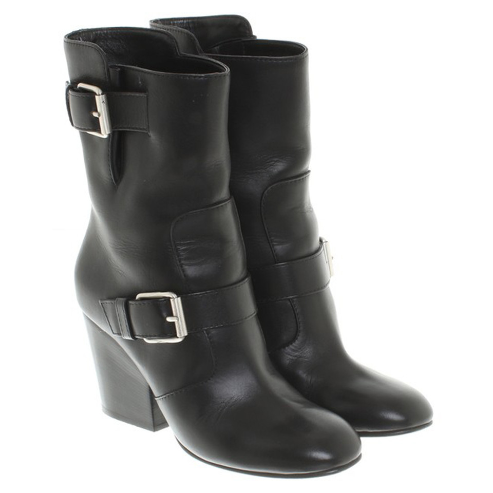 Giuseppe Zanotti Bottes en noir