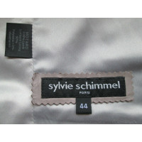 Sylvie Schimmel Jacke/Mantel aus Leder in Grau