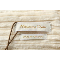 Massimo Dutti Anzug aus Baumwolle in Beige