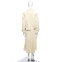 Massimo Dutti Anzug aus Baumwolle in Beige