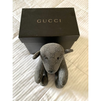 Gucci Accessoire aus Canvas in Grau