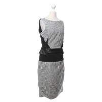 Prabal Gurung Kleid in Schwarz/Weiß
