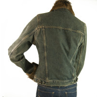 Vent Couvert Jacke/Mantel aus Jeansstoff in Blau