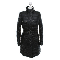 Belstaff Donzen jas met lederen bekleding