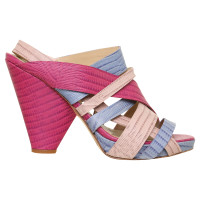 Paco Gil High heel sandal with color-mix