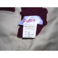 Jucca Handschuhe aus Wolle in Bordeaux