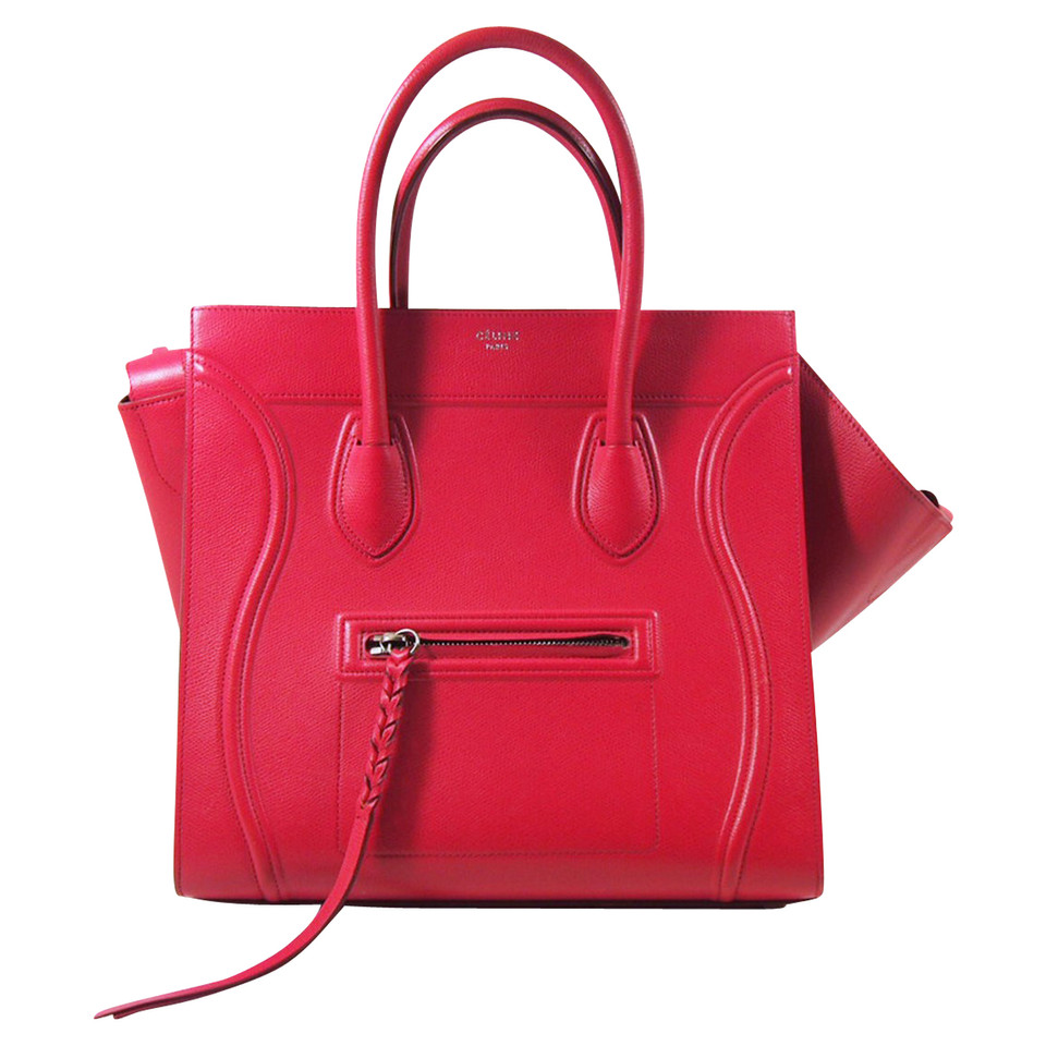 Céline Shopper aus Leder in Rosa / Pink