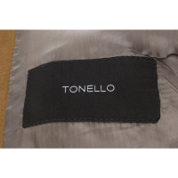 Tonello Blazer aus Baumwolle in Braun