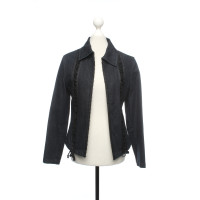 Mariella Burani Jacke/Mantel aus Baumwolle in Grau
