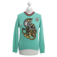 Gucci Knitted pullover in light green