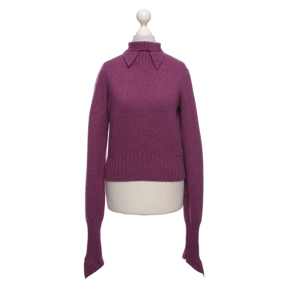 Chanel Knitwear Cashmere in Violet