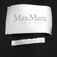 Max Mara Poncho in black