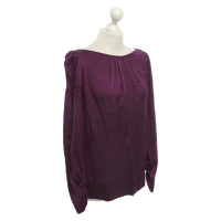 Diane Von Furstenberg Top Silk in Fuchsia