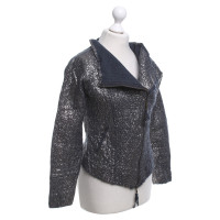 Humanoid Jacket in silver / blue