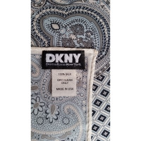 Dkny Schal/Tuch aus Seide in Grau