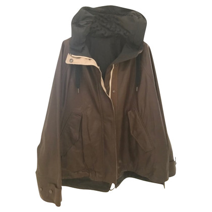 Brunello Cucinelli Jacket/Coat Leather in Ochre