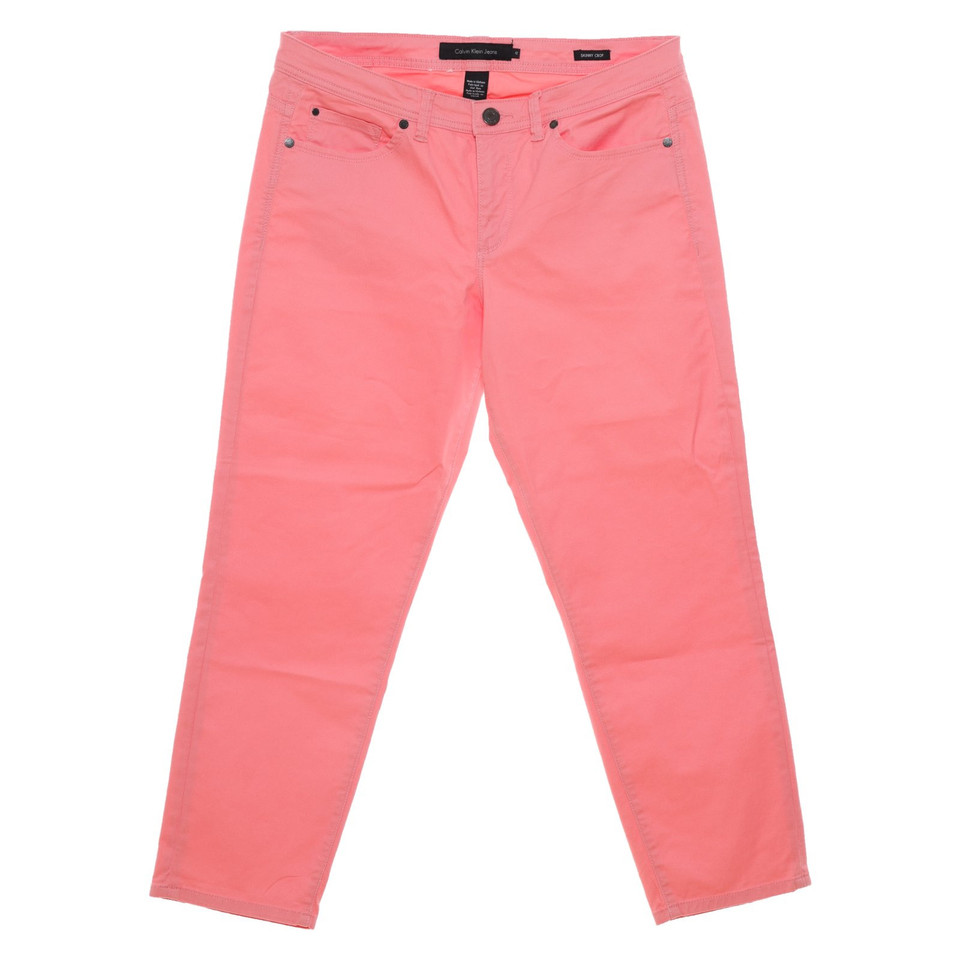 Calvin Klein Jeans Jeans in Cotone in Rosa