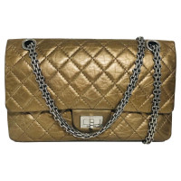 Chanel Classic Flap Bag en Cuir en Doré